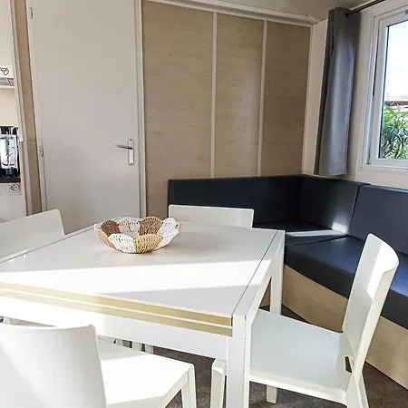 Mobilhome 6 Pers 5 étoiles Et Piscine Camping Torreilles